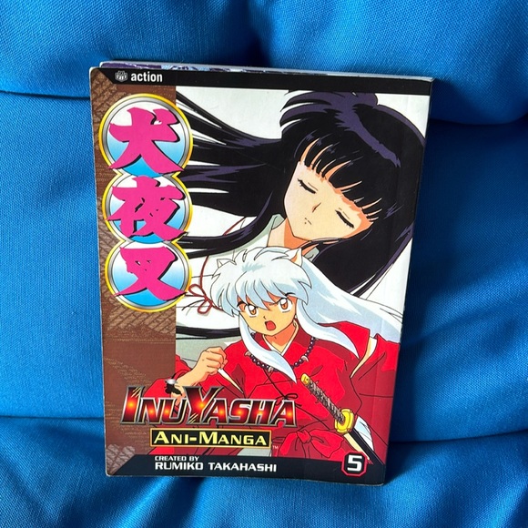 Rumiko Takahashi Other - Inuyasha Volume 5 By Rumiko Takahashi Ani - Manga Color Comic